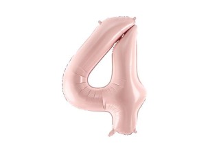 BALON FOLIOWY 4 JASNY RÓŻOWY 72CM