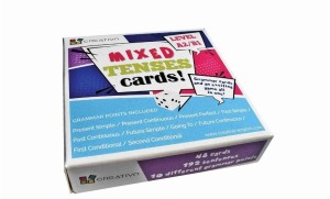 MIXED TENSES CARDS LEVEL A2/B1 CREATIVO, CREATIVO