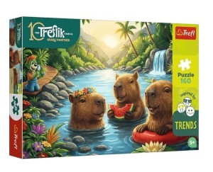 PUZZLE 160 TREFLIKI - KAPIBARA TREFL, TREFL