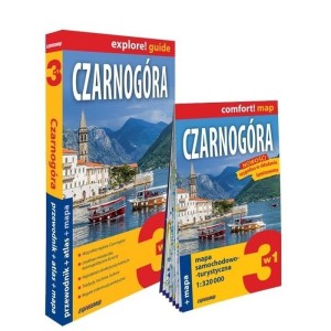 CZARNOGÓRA 3W1: PRZEWODNIK + ATLAS + MAPA