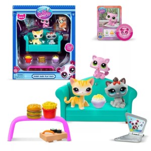 LITTLEST PET SHOP. ZESTAW PODWIECZOREK, TM TOYS