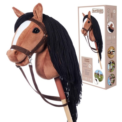 Hobby Horse A3 ciemny brąz, Snibbs