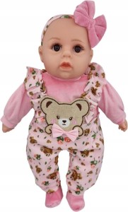 LALKA BOBAS MÓWI I ŚPIEWA 45CM, MARIOTOYS
