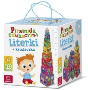PIRAMIDA EDUKACYJNA. LITERKI + KSIĄŻECZKA