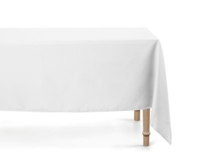 OBRUS BIAŁY 180X300CM
