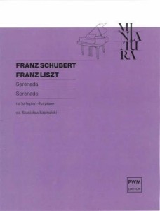 SERENADA NA FORTEPIAN, FRANZ SCHUBERT, FRANZ LISZT