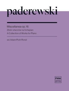 MISCELLANEA OP.16 ZBIÓR UTWORÓW