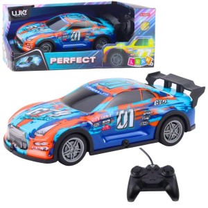 WYŚCIGÓWKA R/C ŚWIĘCĄCA OBUDOWA, LEANTOYS
