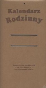 ŚCIANKA DO KALENDARZA RODZINNEGO TELEGRAPH
