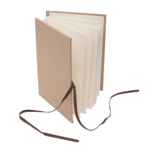 ALBUM HARMONIJKA 17,5X11,5CM KRAFT 18 KARTEK
