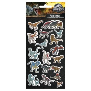 NAKLEJKI WYPUKŁE JURRASIC, DIAKAKIS