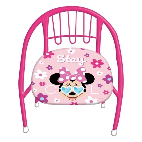 Krzesełko dziecięce metalowe Minnie