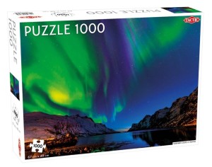 PUZZLE 1000 NORTHERN LIGHTS IN TROMSO, TACTIC