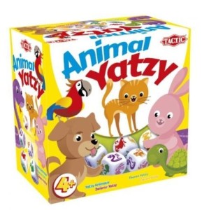 YATZY ZE ZWIERZĄTKAMI - GRA W KOŚCI, TACTIC