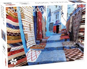 PUZZLE 1000 AROUND THE WORLD: CHEFCHOUEN, MOROCCO