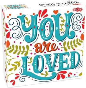 PUZZLE 1000 PIECE OF MIND YOU ARE LOVED, TACTIC