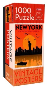 PUZZLE 1000 VINTAGE CITIES NEW YORK, TACTIC