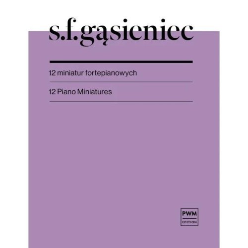 12 miniatur fortepianowych