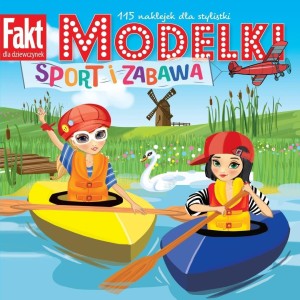 MODELKI. SPORT I ZABAWA. 115 NAKLEJEK DLA STYLISTK