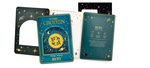 Karnet Urodziny (znaki zodiaku, Ryby)