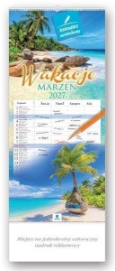 KALENDARZ 2027 RODZINNY WAKACJE MARZEŃ