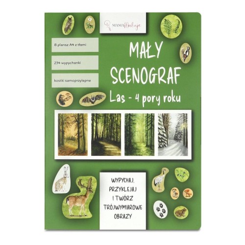 Mały Scenograf. Las - 4 pory roku, praca zbiorowa
