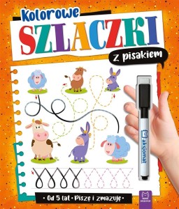 KOLOROWE SZLACZKI Z PISAKIEM PISZĘ I ZMAZUJĘ 5 LAT