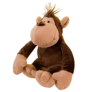 MAŁPKA PLUSZOWA 25CM, LEANTOYS
