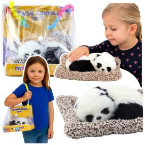 ŚPIĄCA PANDA NA PODUSZCE, LEANTOYS