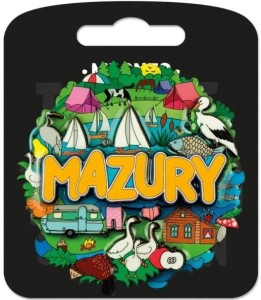 MAGNES I LOVE POLAND MAZURY ILP-MAG-C-MAZ-07
