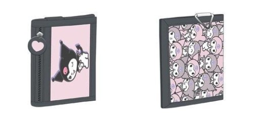 Portfelik Kuromi pink
