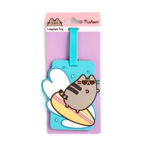ZAWIESZKA BAGAŻOWA Z PVC - PUSHEEN THE CAT