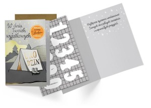 KARNET B6 URODZINY (WYMIENNE CYFRY)