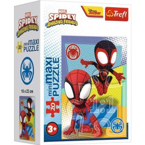 PUZZLE 20 MINIMAXI-NIESAMOWITY SPIDEY 1 TREFL