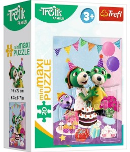 PUZZLE 20 MINIMAXI DZIEŃ TREFLIKÓW 2 TREFL, TREFL