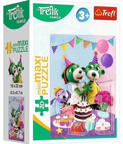 Puzzle 20 miniMaxi Dzień Treflików 2 TREFL, Trefl