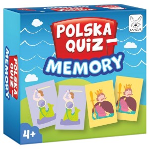 POLSKA QUIZ MEMORY 4+, KANGUR