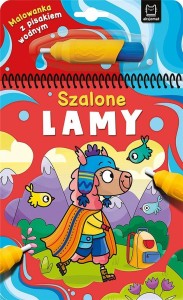 MALOWANKA Z PISAKIEM WODNYM. SZALONE LAMY