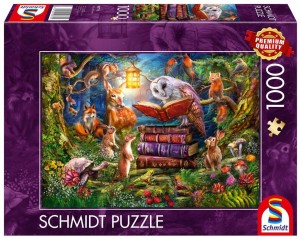 PUZZLE PQ 1000 HISTORIE NA DOBRANOC G3, SCHMIDT