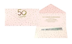 KOPERTA PODARUNKOWA ELITE URODZINY 50