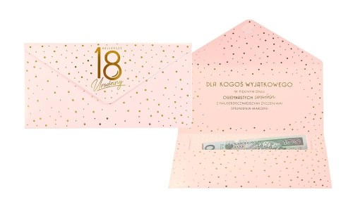Koperta podarunkowa Elite Urodziny 18