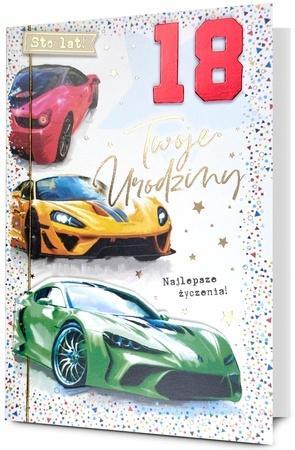 Karnet Urodziny 18
