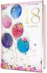 KARNET URODZINY 18