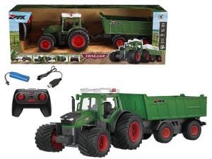 TRAKTOR Z PRZYCZEPĄ R/C ZE ŚWIATŁEM, ADAR