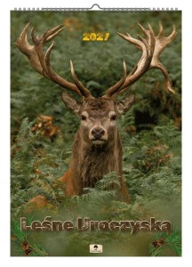 KALENDARZ 2027 A2 ŚCIENNY LEŚNE UROCZYSKA