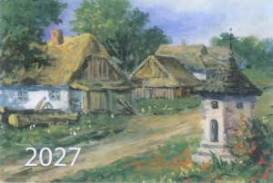 KALENDARZ 2027 TRÓJDZIELNY KAPLICZKA
