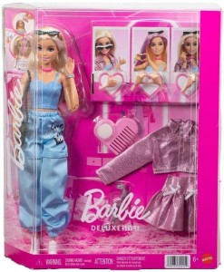 BARBIE DELUXE STYLE ZESTAW MODOWY, MATTEL