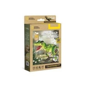 PUZZLE 3D NATIONAL GEOGRAPHIC T-REX 42EL