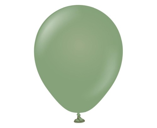 Balony retro eukaliptusowe 13cm 100szt