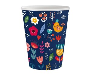 KUBECZKI PAPIEROWE SUMMER HAVE FUN 250ML 6SZT